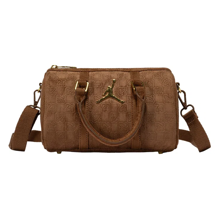 Jordan Monogram Boston Bag Light Brown