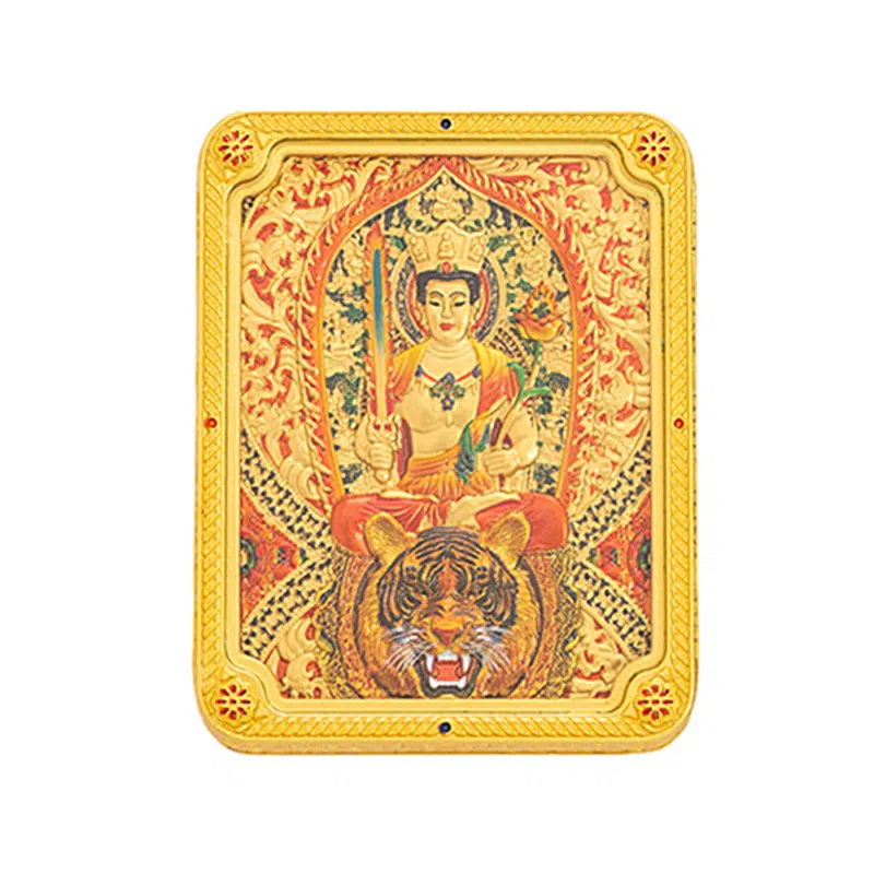 【正财偏财滚滚来】 千桐 诸事顺利 新中式国潮复古唐卡  光速上岸#好运 合金 挂件 男女同款情侣款