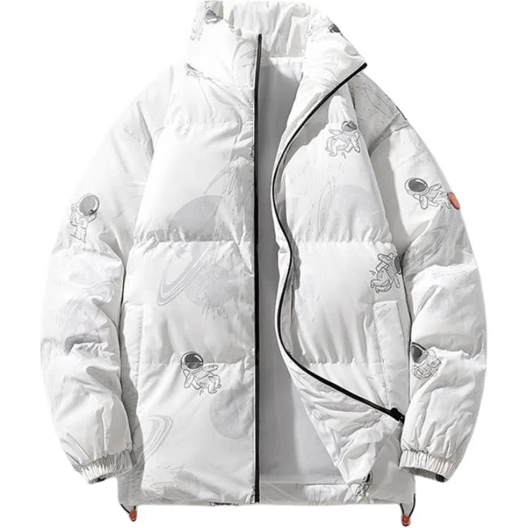 金盾 潮流纯色百搭立领棉服 男款