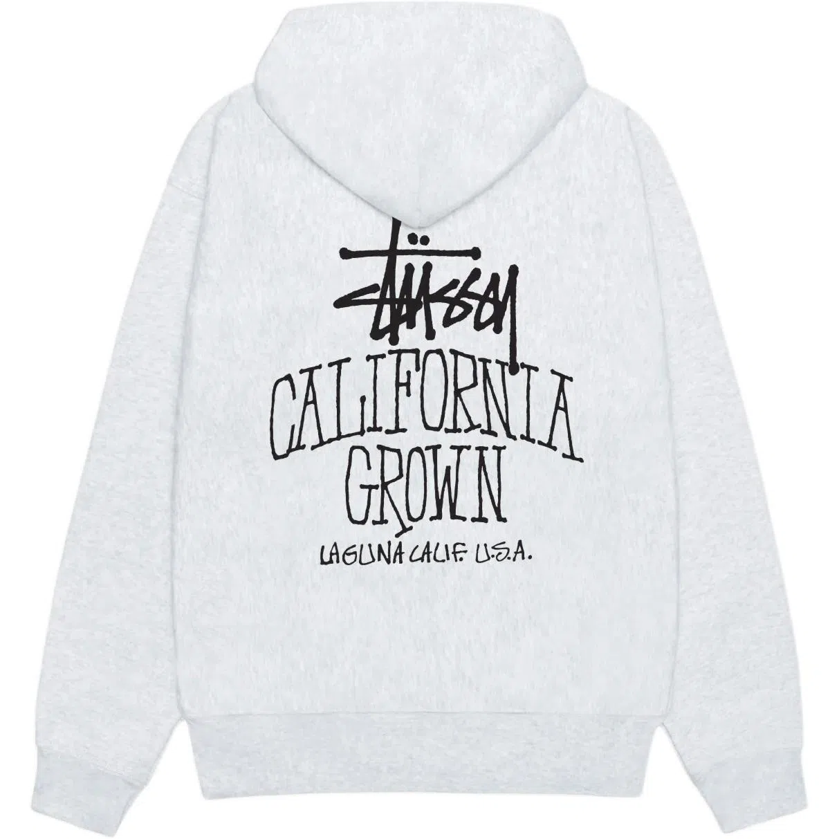 Stussy FW25 SS25 CALI GROWN ZIP HOODIE logo