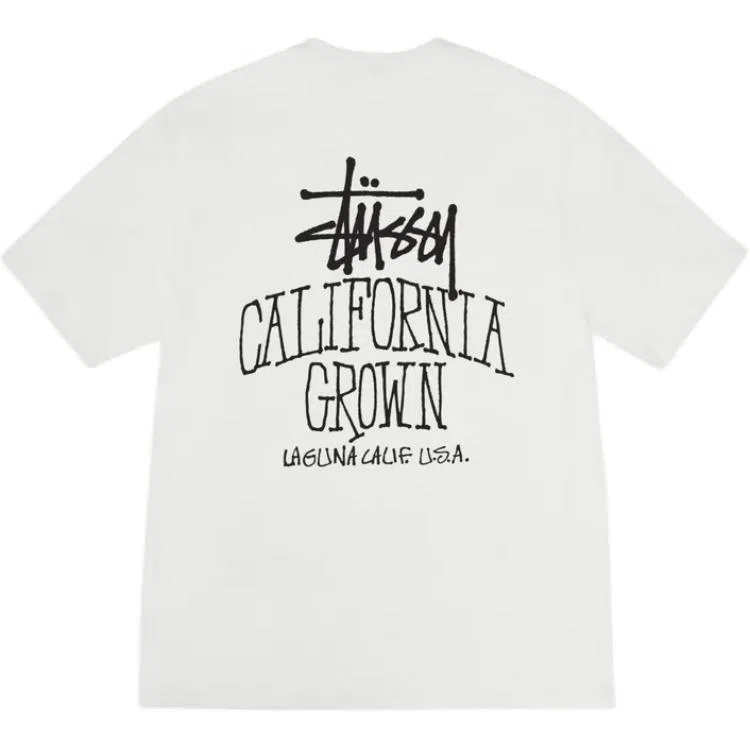 Stussy FW25 SS25 CALI GROWN TEE PIGMENT DYED logoT