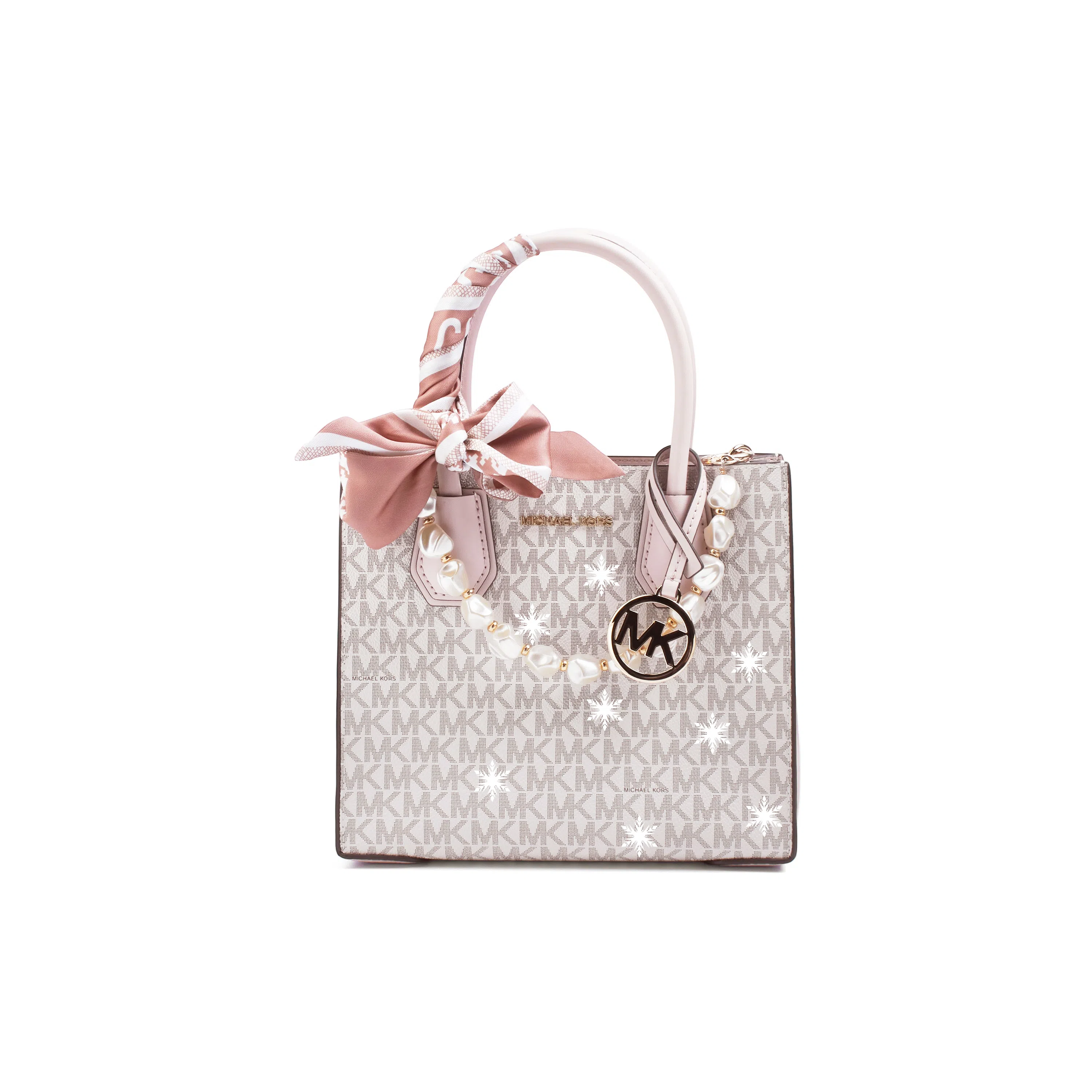 Michael Kors Idor Butterfly Bow Medium Pink