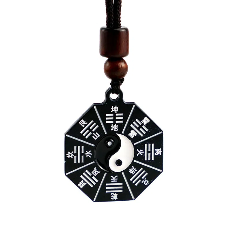 【太极阴阳八卦】 千桐 风雨雷电！ 新中式民族风时来运转  一款两用 可挂可戴#好运 合金 挂件 男女同款情侣款