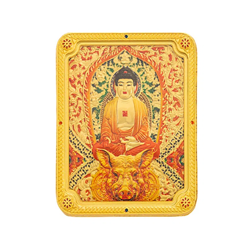 【正财偏财滚滚来】 零界 诸事顺利 新中式国潮复古唐卡 光速上岸#好运 合金 挂件 男女同款情侣款