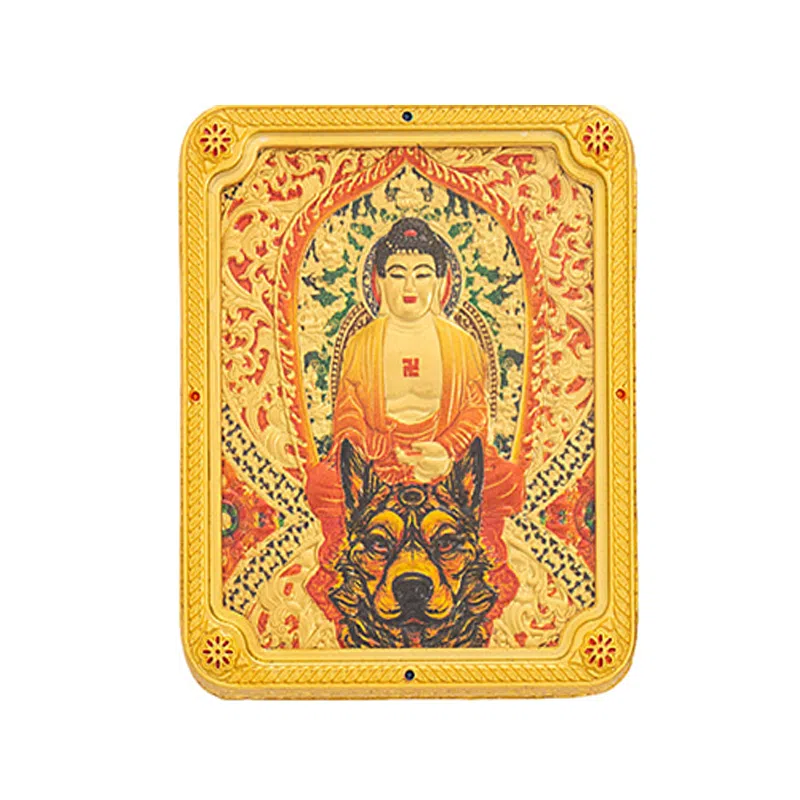 【正财偏财滚滚来】 千桐 诸事顺利 新中式国潮复古唐卡  光速上岸#好运 合金 挂件 男女同款情侣款