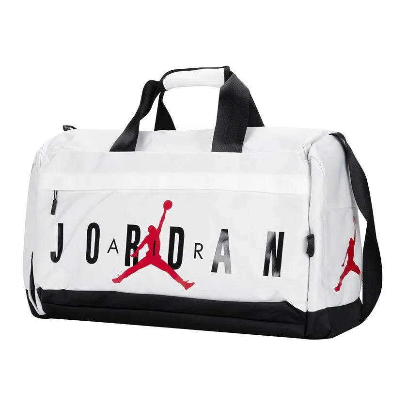 Jordan Travel Gym Bag White