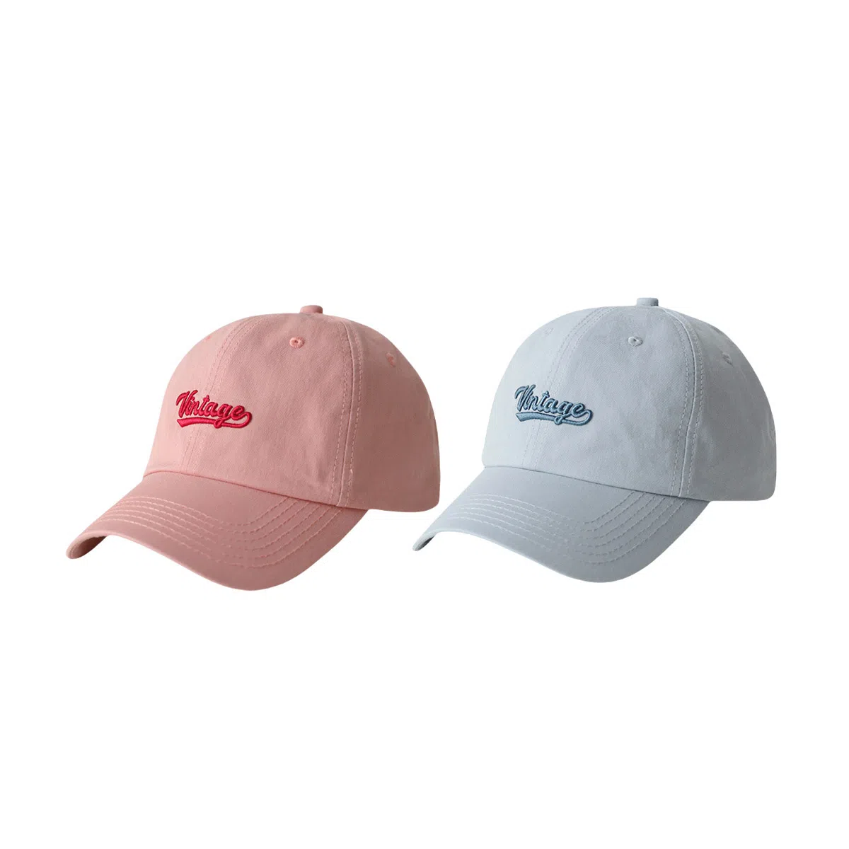 冠辉 美式高街潮牌字母刺绣休闲百搭显脸小宽檐遮阳防晒遮阳太阳韩版时尚潮字母刺绣百搭 棉 鸭舌帽 男女同款情侣款