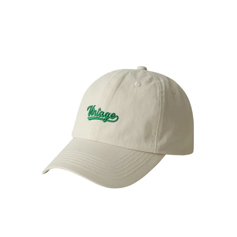 冠辉 美式高街潮牌字母刺绣休闲百搭显脸小宽檐遮阳防晒遮阳太阳韩版时尚潮字母刺绣百搭 棉 鸭舌帽 男女同款情侣款