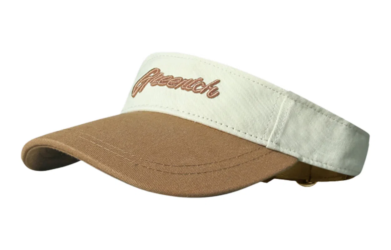 优幽兰 时尚潮流撞色多巴胺帽子夏季运动防紫外线遮阳透气空顶棒百搭休闲高级感无顶跑步 棉 防晒帽 男女同款情侣款