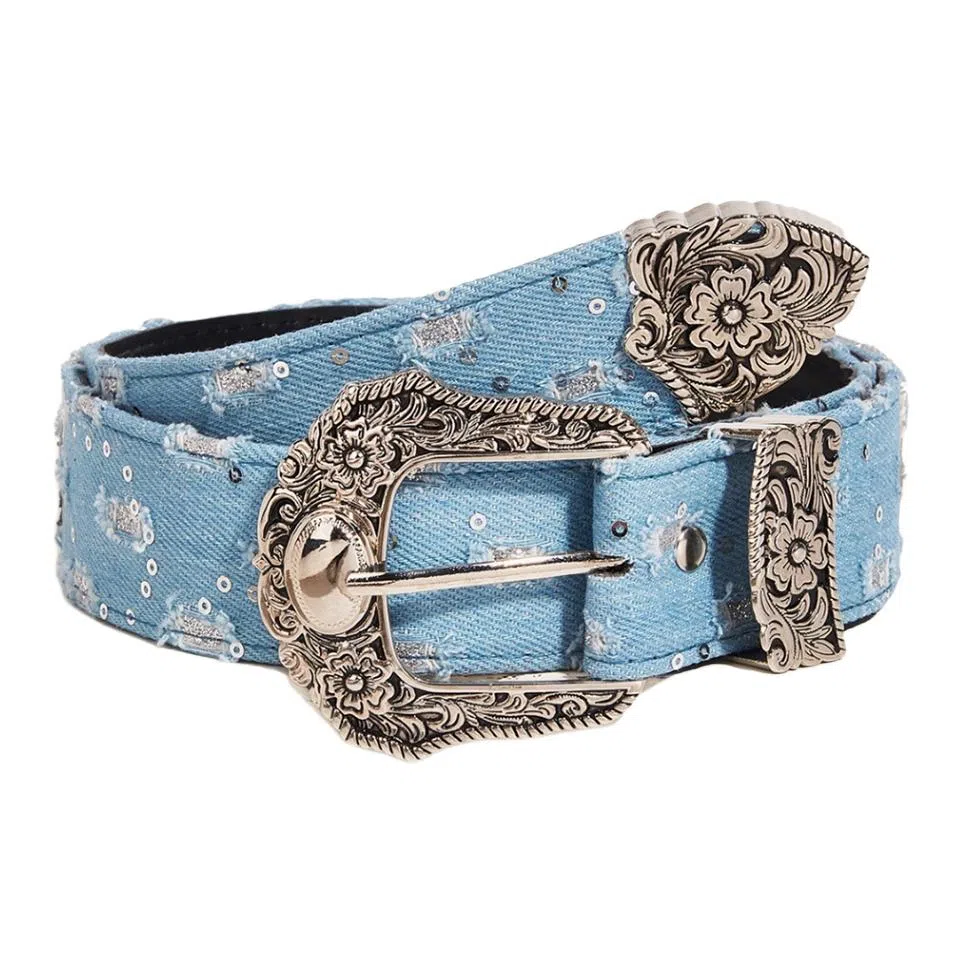 MINISO Retro Denim Belt PU
