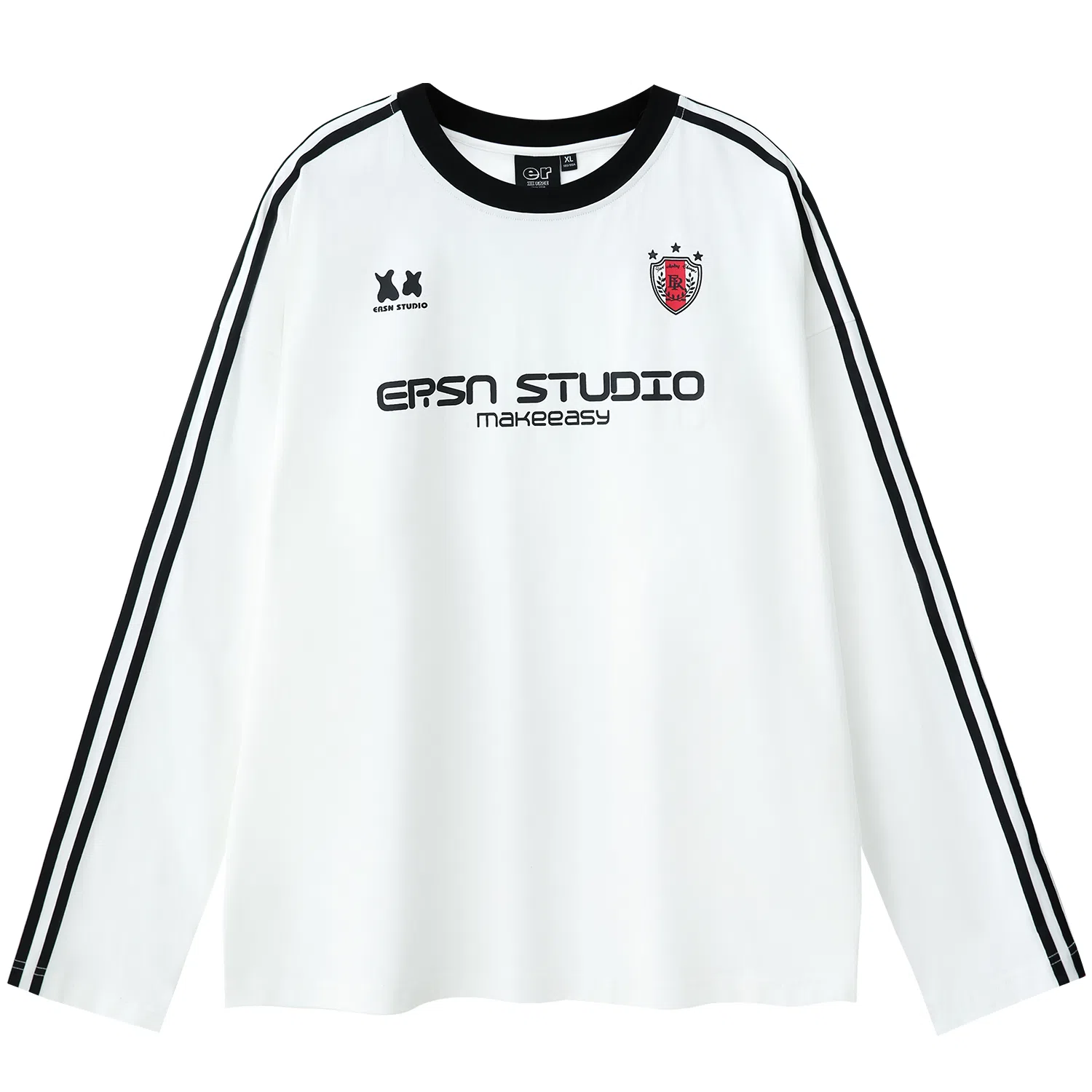ER Jersey Streetwear Long Sleeve Tee