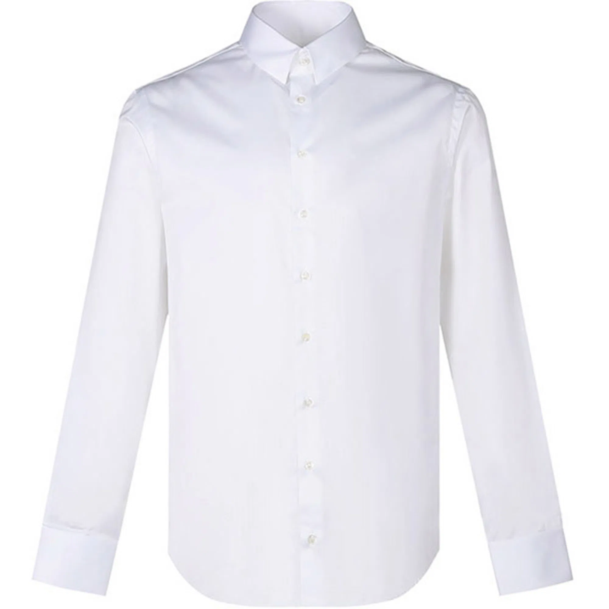 Giorgio Armani SS22 Cotton Shirt White