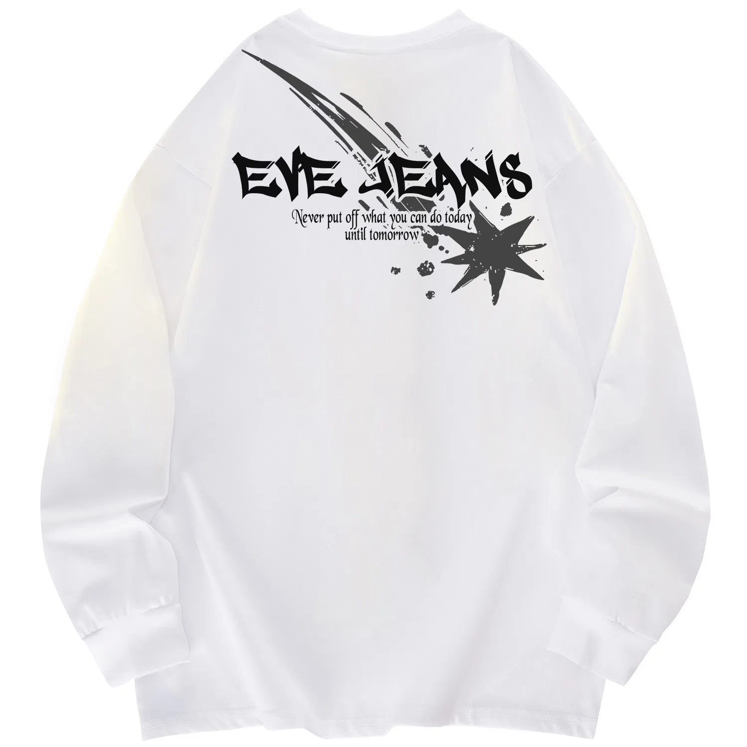 EVE Jeans Meteor Logo Long Sleeve Tee