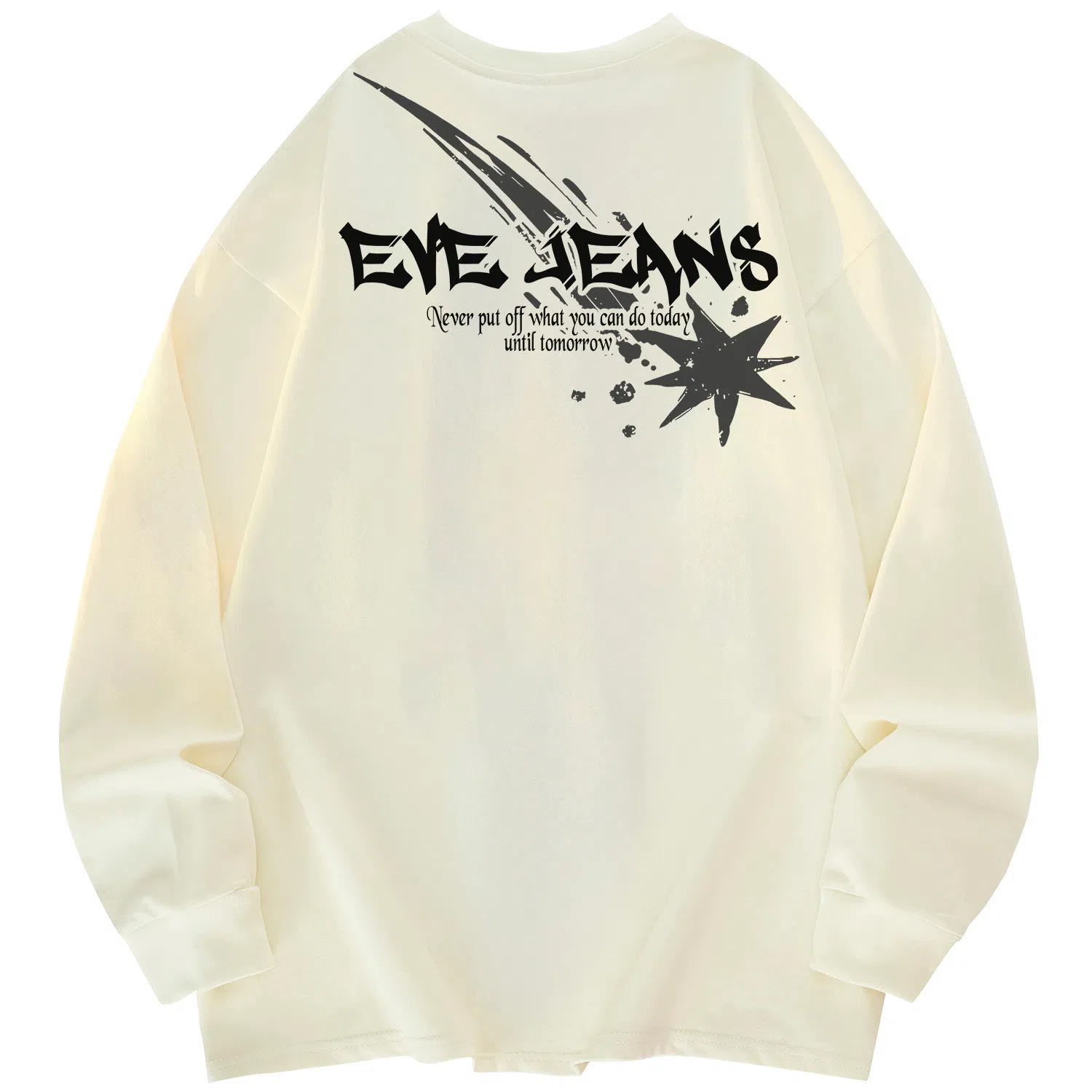 EVE Jeans Meteor Logo Long Sleeve Tee