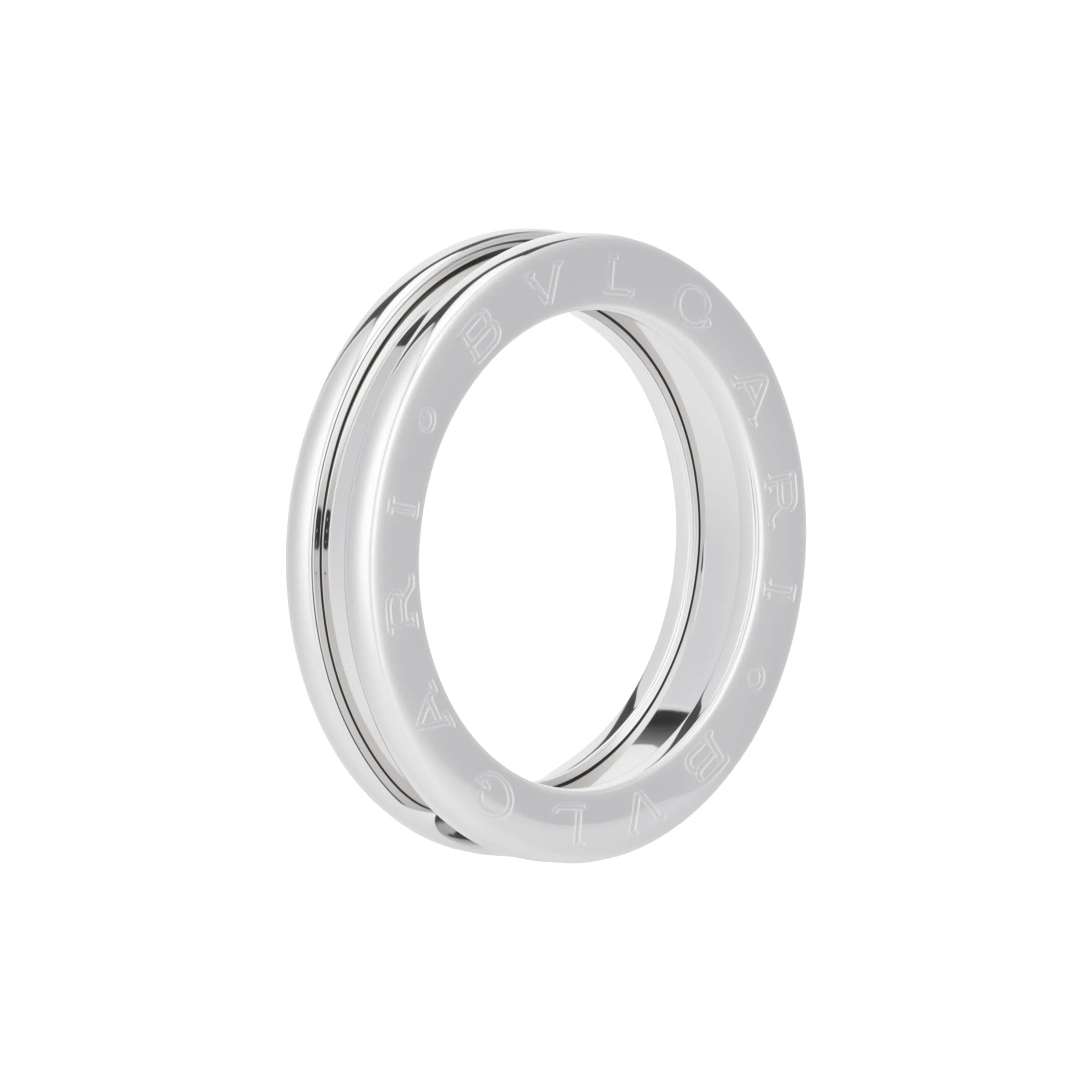 BVLGARI B.Zero1 Serpenti 18K White Gold Ring