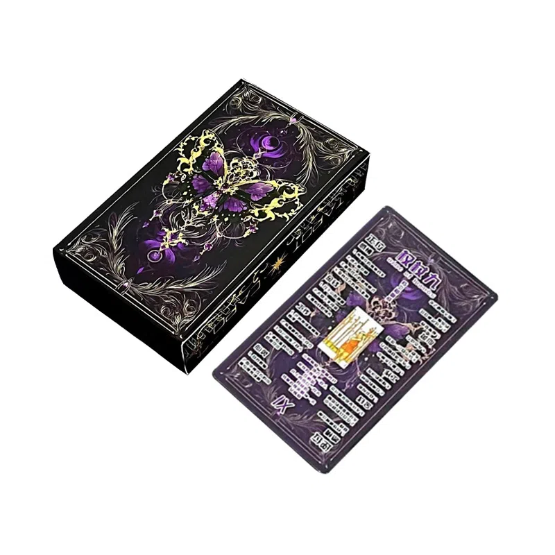 一点潮玩 紫蝴蝶塔罗牌 桌游