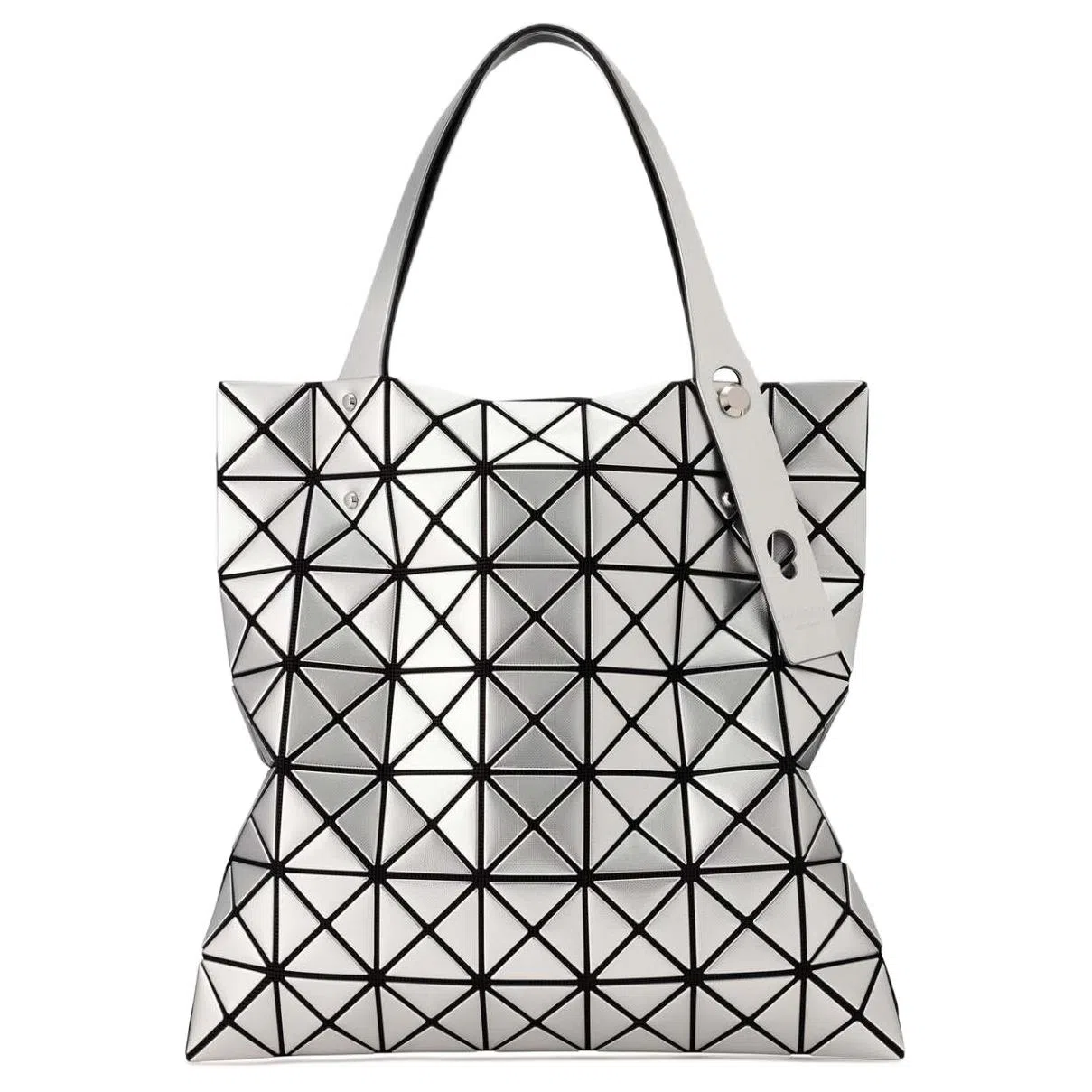 ISSEY MIYAKE Platinum 8 PU Tote