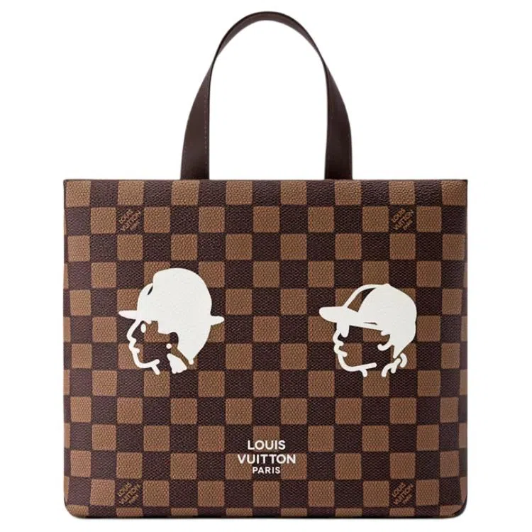 LOUIS VUITTON x Nigo SHOPPER Damier Phriendship