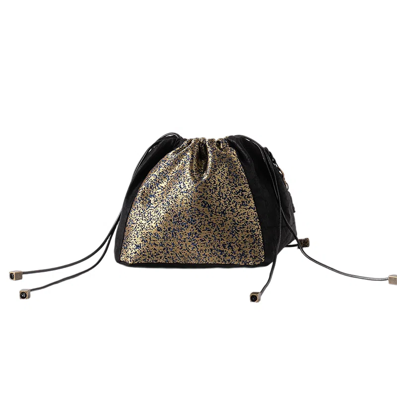 上海故事 新中式复古精致高级感 桑蚕丝 斜挎单肩包 女款 多色