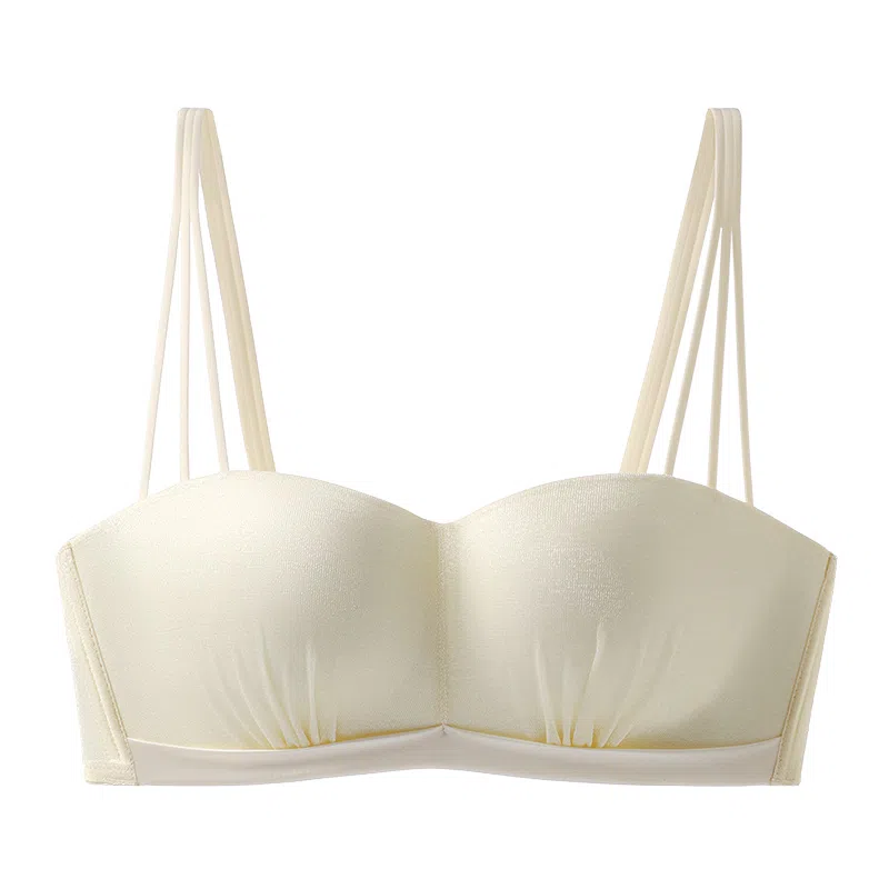 二三二三 聚拢无痕隐形舒适高级感内衣透气吸汗侧收副乳防下垂纯欲美背时尚百搭日常无钢圈可调节肩带文胸 女款