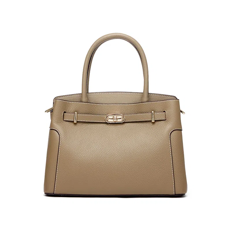 红蜻蜓 气质婚包高级感百搭 牛皮 单肩斜挎手提包 中号 女款 多色