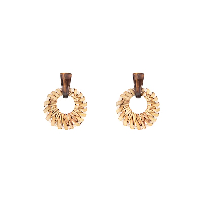 芒果饰品 波西米亚民族风 亚克力 耳环 女款