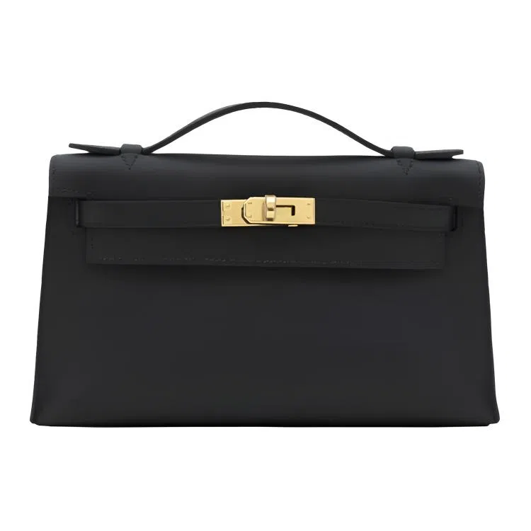 HERMES Mini Kelly 1 Swift Noir