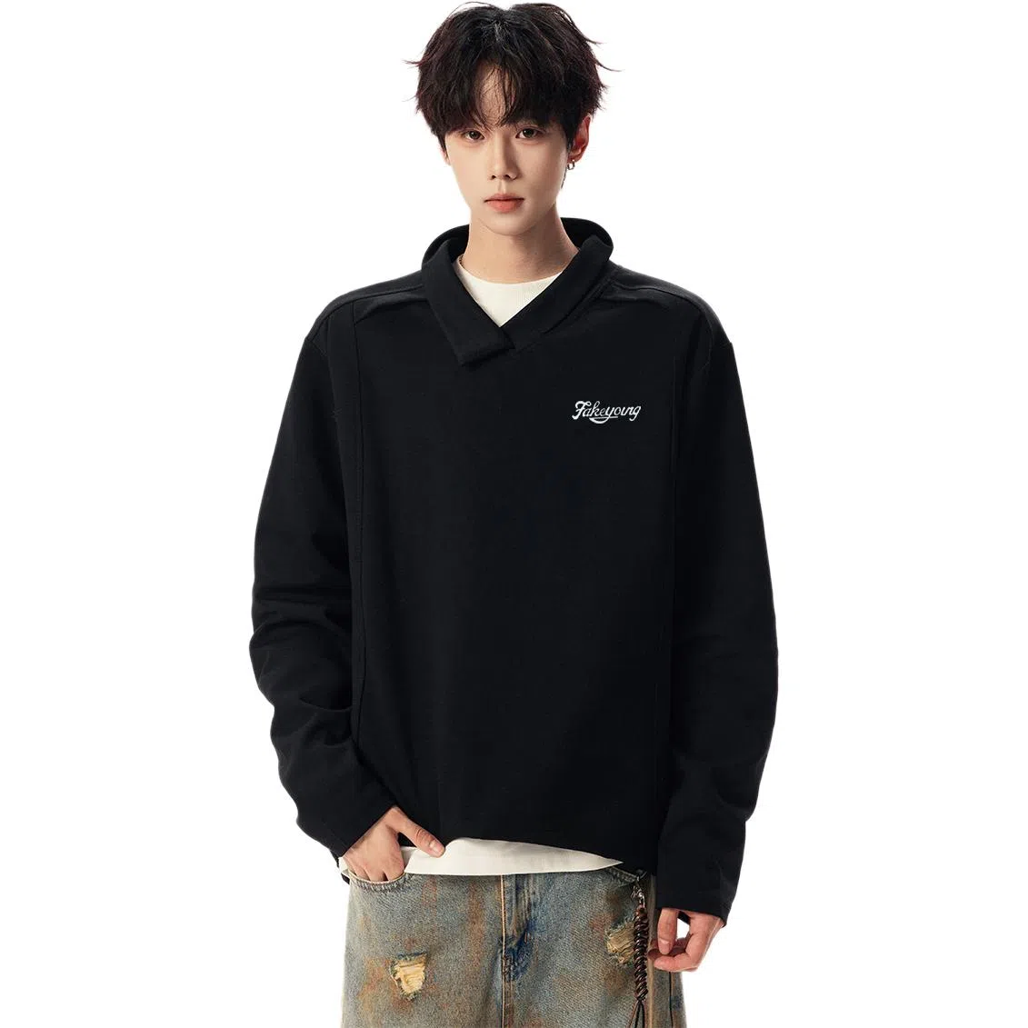 Fakeyoung cleanfitlogoT