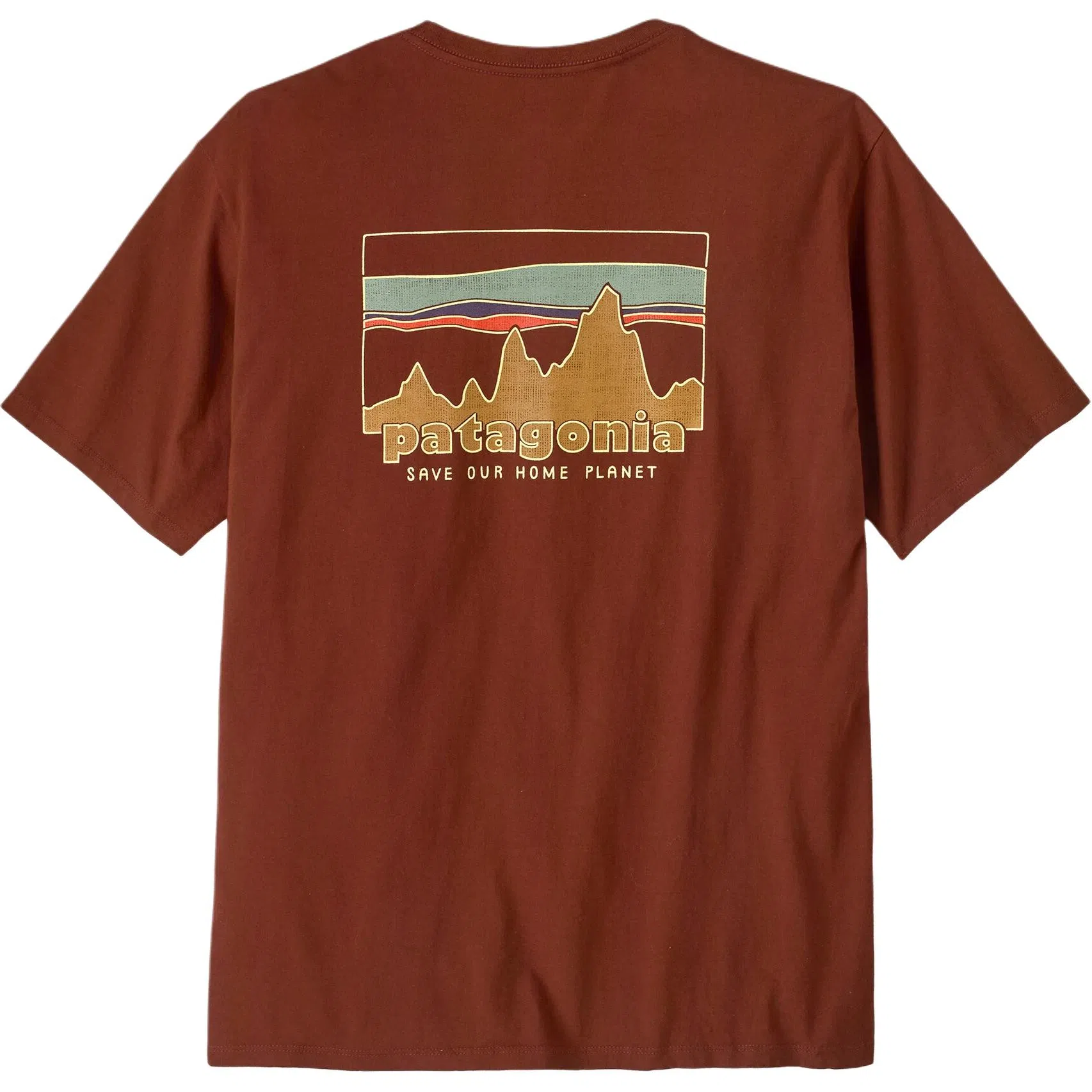patagonia Men's '73 Skyline Organic T-Shirt LogoT