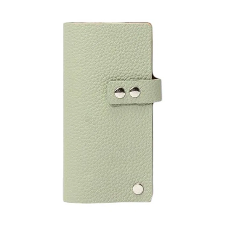 掐尖 滑动证件包纯色小众设计轻便多卡位卡套 头层牛皮 卡包 男女同款情侣款 多色