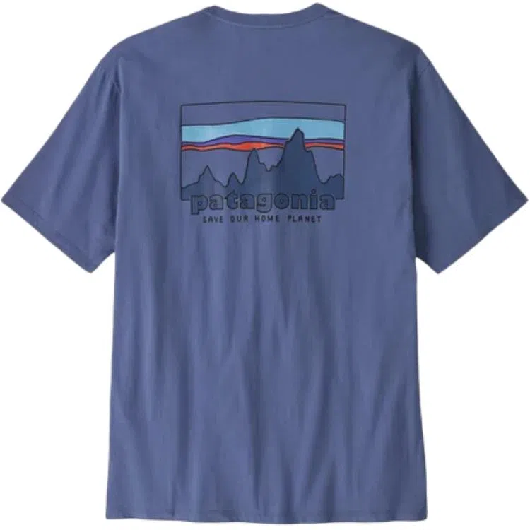 patagonia Men's '73 Skyline Organic T-Shirt LogoT