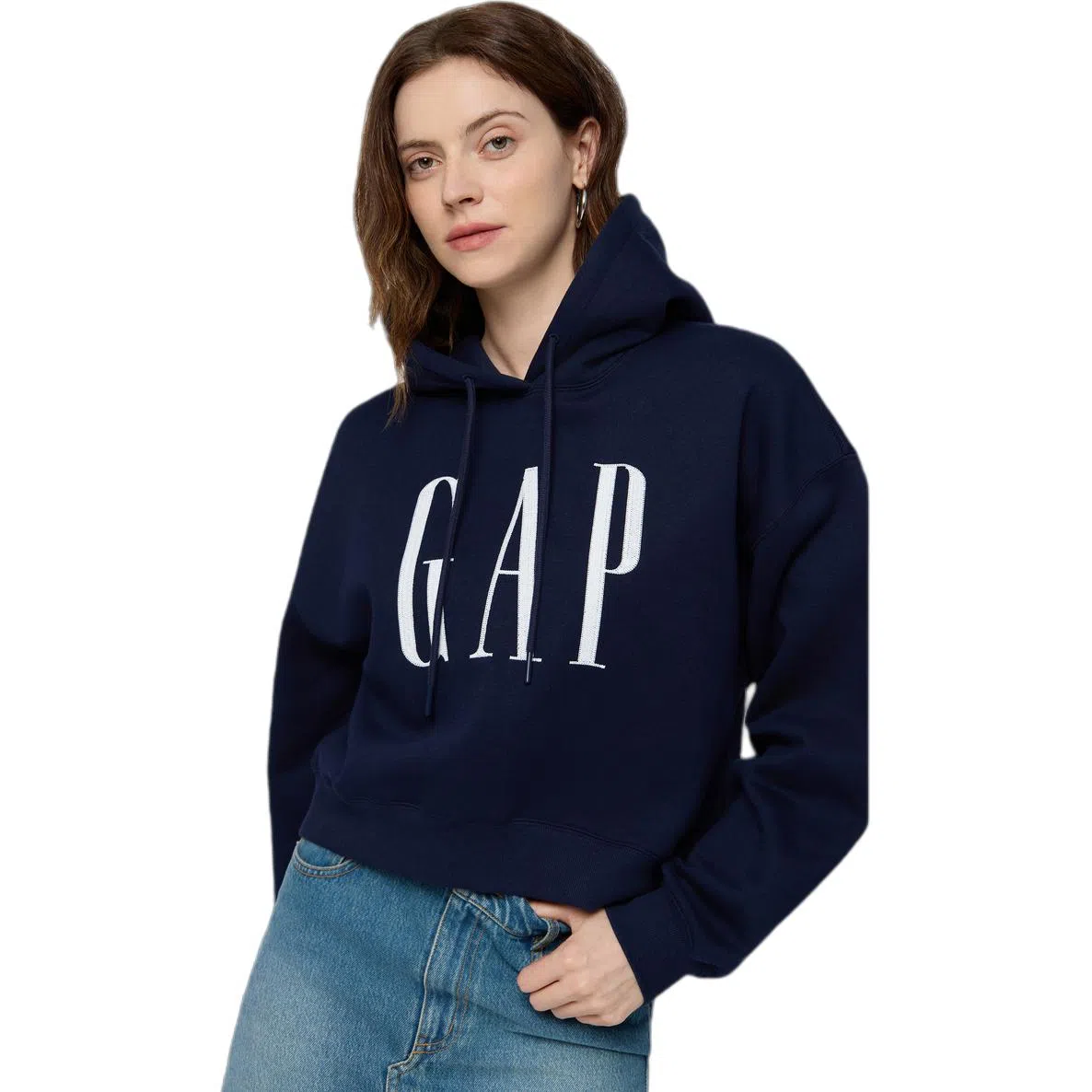GAP Logo Chain Stitch Hoodie