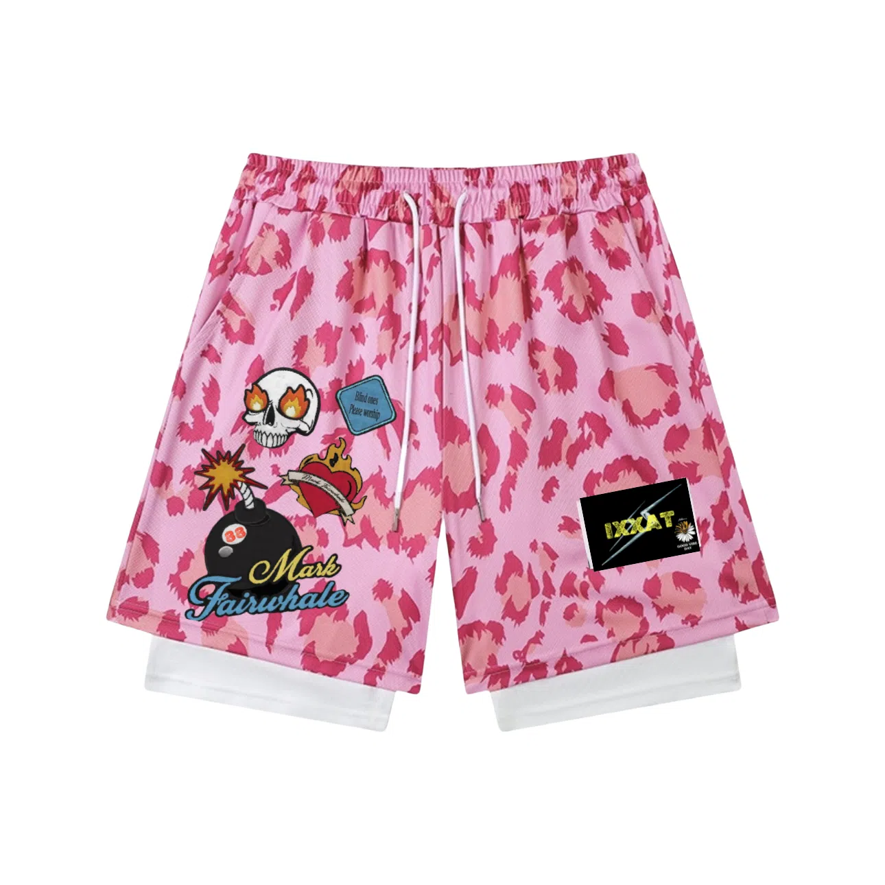 休闲舒适时尚百搭运动短裤 男女同款