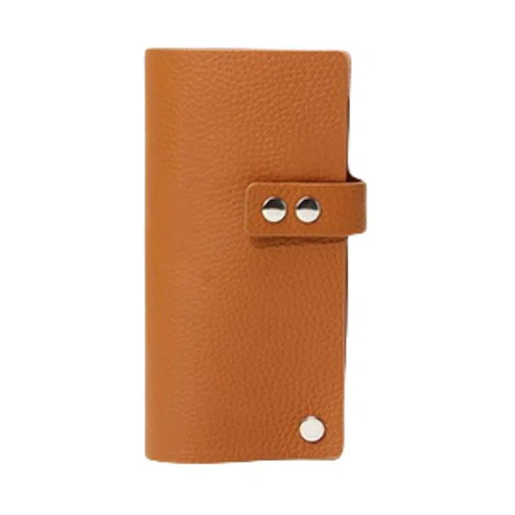 掐尖 滑动证件包纯色小众设计轻便多卡位卡套 头层牛皮 卡包 男女同款情侣款 多色