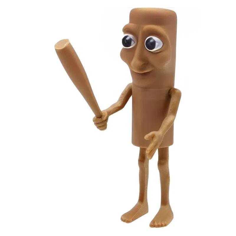 馨枕居 木棍人 丑萌穿鞋鲨鱼 恶搞角色 解压玩具 其他静态模型