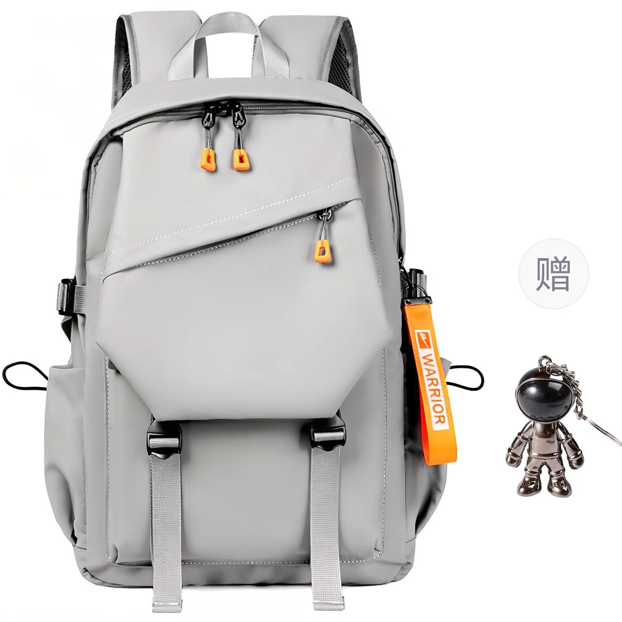 Warrior Backpack Black/Grey