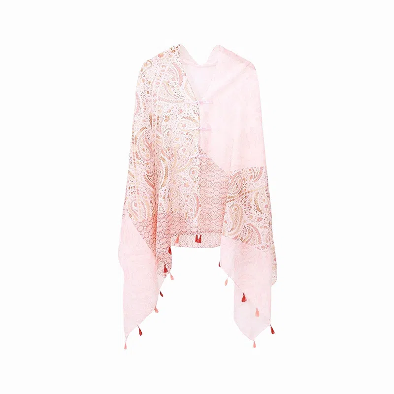 北极绒 春夏季薄款百搭遮阳潮流复古遮阳斗篷旅游穿搭拍照 聚酯纤维 披肩 男女同款情侣款