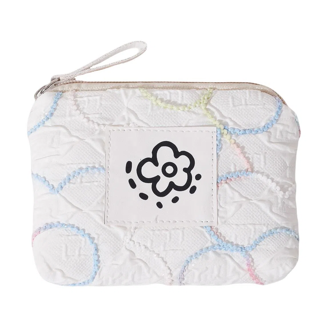 掐尖 小巧便携可爱简约口红精致收纳硬币 帆布 零钱包 常规 女款 咖色/白色/粉色/绿色