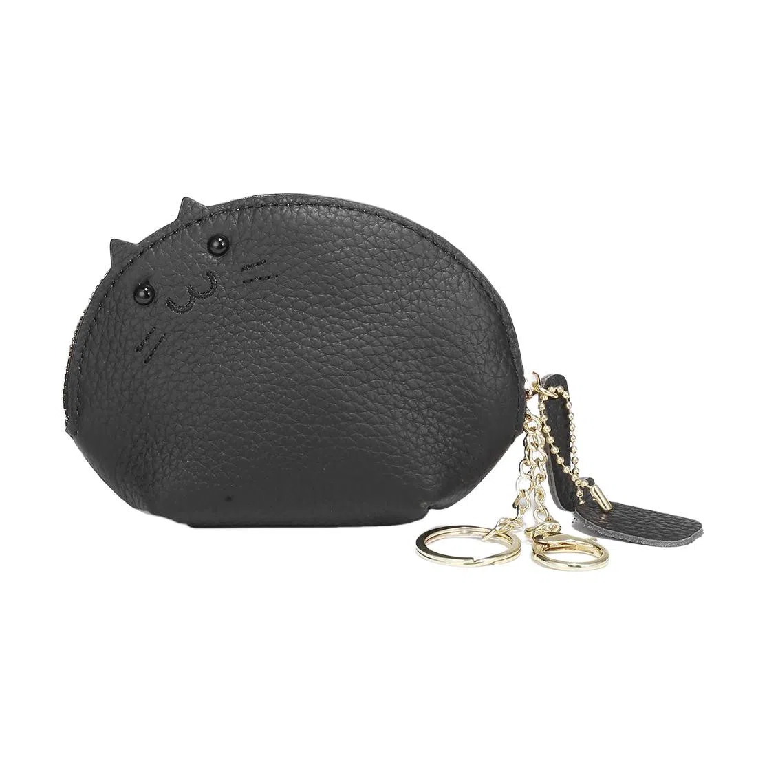 掐尖 创意时尚潮流百搭高级 牛皮 零钱包 常规 女款 多色