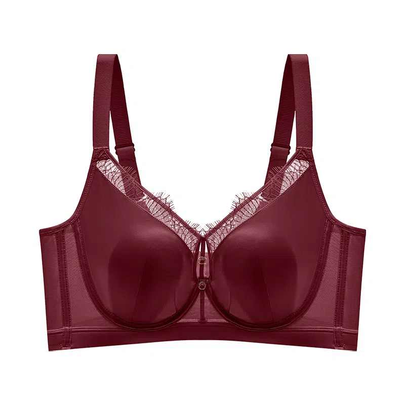 欧迪芬 缎面无痕内衣舒适透气聚拢防下垂文胸 女款 单件装