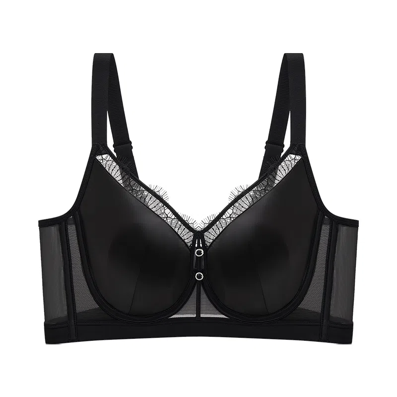 欧迪芬 缎面无痕内衣舒适透气聚拢防下垂文胸 女款 单件装