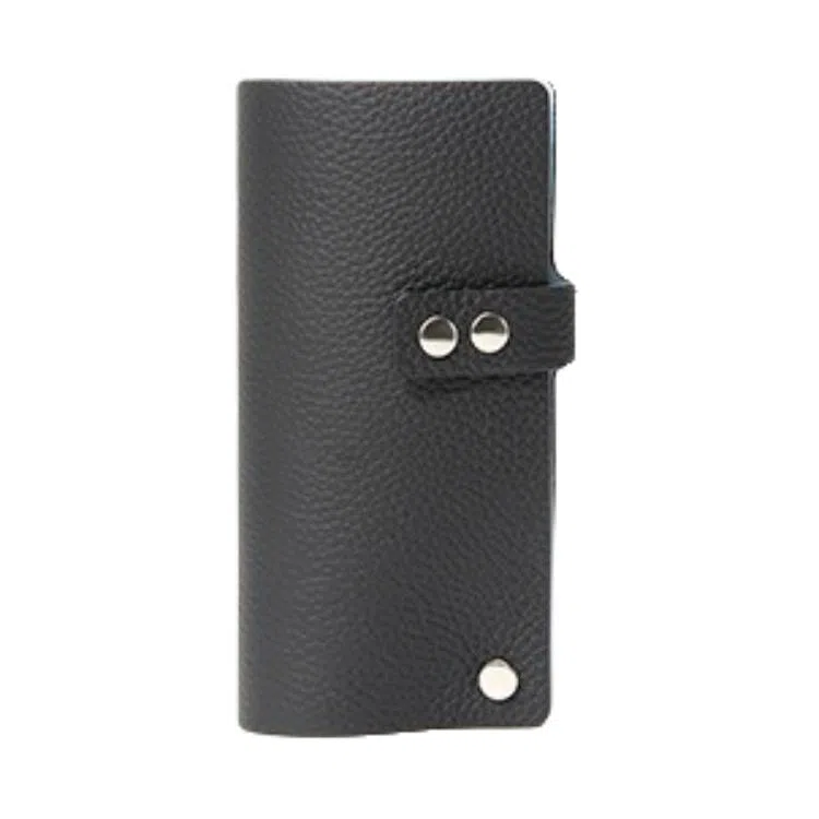 掐尖 滑动证件包纯色小众设计轻便多卡位卡套 头层牛皮 卡包 男女同款情侣款 多色