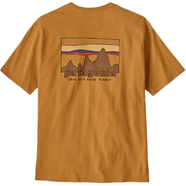 patagonia Men's '73 Skyline Organic T-Shirt LogoT