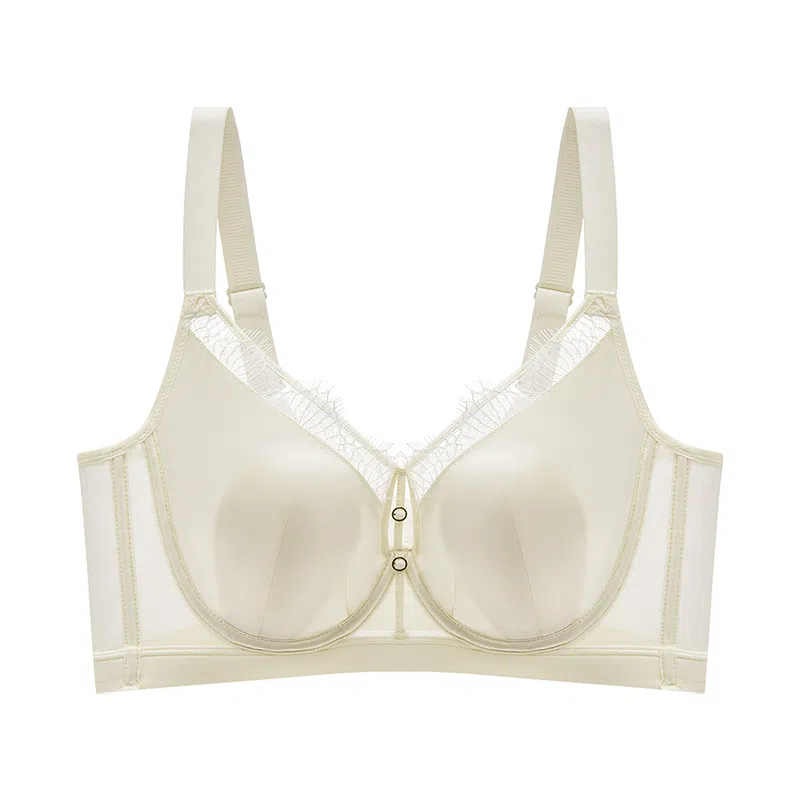 欧迪芬 缎面无痕内衣舒适透气聚拢防下垂文胸 女款 单件装