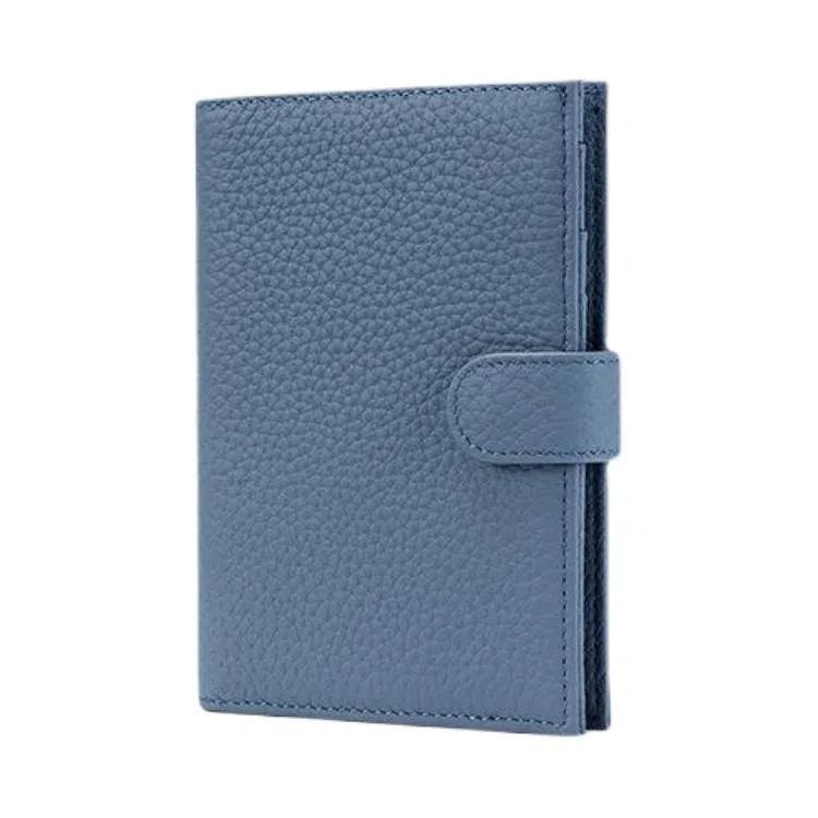 掐尖 纯色时尚潮流百搭 头层牛皮 护照包 常规 男女同款情侣款 多色