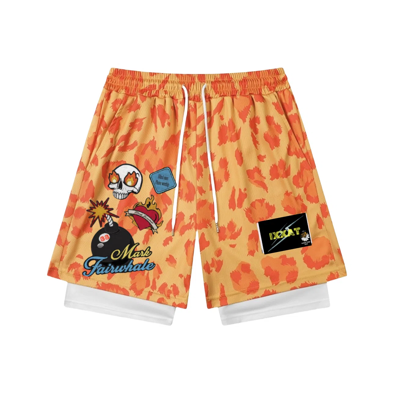 休闲舒适时尚百搭运动短裤 男女同款