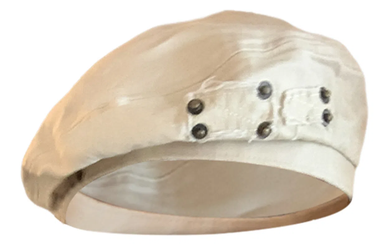 优幽兰 复古做旧水洗牛仔百搭大头围显脸小画家帽时尚潮流文艺风个性设计感帽子四季通用 棉 贝雷帽 女款