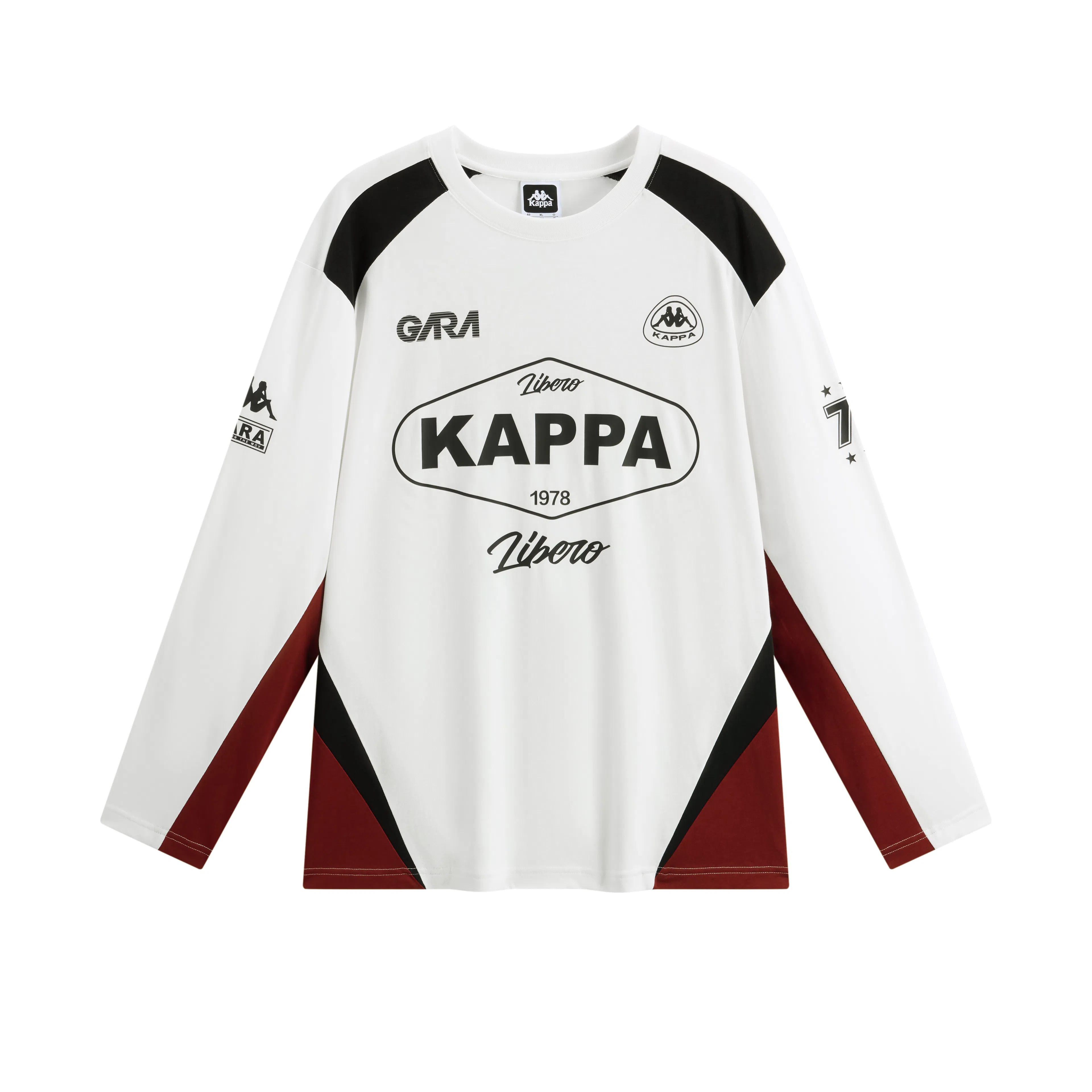 Kappa 1916 Retro Racing Long Sleeve Tee