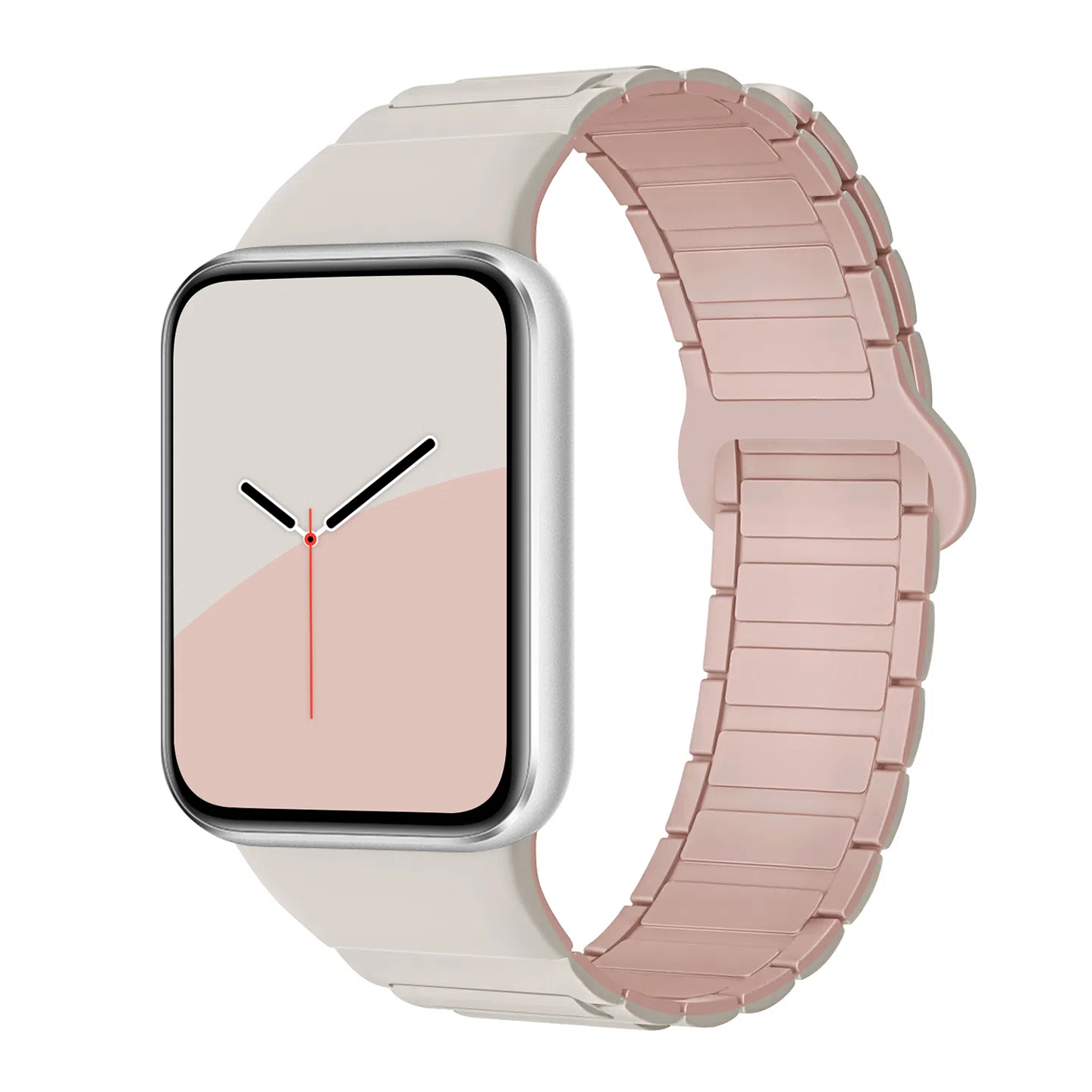 亿祈发 表带 小米红米适用 硅胶材质 简约舒适硅胶表带男女通用