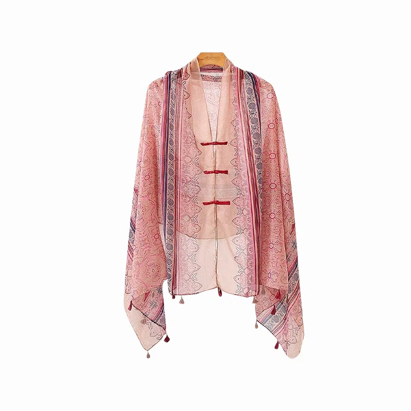 北极绒 春夏季薄款百搭遮阳潮流复古遮阳斗篷旅游穿搭拍照 聚酯纤维 披肩 男女同款情侣款